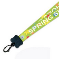 3/4" Color Match Lanyard w/ J-Hook (Full Color Imprint)